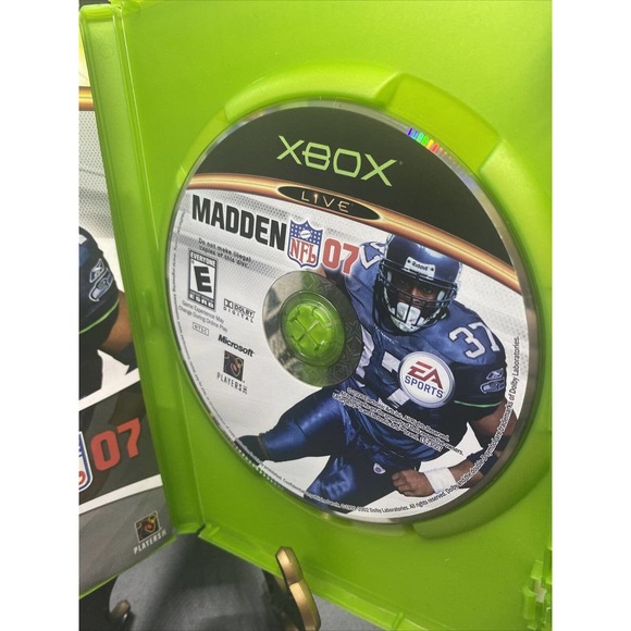 Madden NFL 07 - Xbox - Sports/Football Game Complete W/ User Manual - Picture 8 of 8